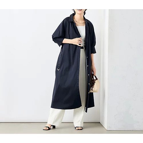 【ノーリーズ/NOLLEY'S】のウォッシャブル高密度ストレッチシャツワンピース 人気、トレンドファッション・服の通販 founy(ファニー) 　ファッション　Fashion　レディースファッション　Fashion for Women　ワンピース　Dresses　シャツワンピース / 1枚で着映えコーデ　Shirt Dresses　2025年　2025　2025春夏・S/S　Spring/Summer 2025 SS25　おすすめ　Recommended / Our Picks　ウォッシャブル　Machine Washable　ギャザー　Gathered, Ruffled　コンパクト　Compact, Small Size　ストレッチ　Stretch, Stretchy Fabric　ロング　Long, Long-Length　 other-1|ID: prp329100004452985 ipo3291000000032674786