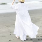 【ノーリーズ/NOLLEY'S】のリネンシャツワンピース 人気、トレンドファッション・服の通販 founy(ファニー) ファッション Fashion レディースファッション WOMEN ワンピース Dress シャツワンピース Shirt Dresses カフス Cuffs ギャザー Gather フリル Frills フレア Flare ポケット Pocket ヨーク Yoke リネン Linen おすすめ Recommend 夏 Summer 2025年 2025 2025春夏・S/S Ss,Spring/Summer,2025 thumbnail ホワイト|ID: prp329100004452986 ipo3291000000032165176