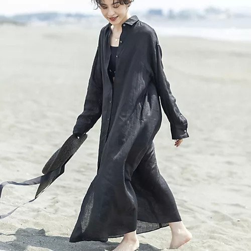 【ノーリーズ/NOLLEY'S】のリネンシャツワンピース 人気、トレンドファッション・服の通販 founy(ファニー) 　ファッション　Fashion　レディースファッション　WOMEN　ワンピース　Dress　シャツワンピース　Shirt Dresses　カフス　Cuffs　ギャザー　Gather　フリル　Frills　フレア　Flare　ポケット　Pocket　ヨーク　Yoke　リネン　Linen　おすすめ　Recommend　夏　Summer　2025年　2025　2025春夏・S/S　Ss,Spring/Summer,2025　other-3|ID: prp329100004452986 ipo3291000000032165178