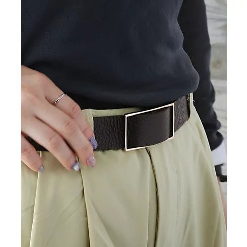 【コレカラ/collecala】のスライドバックルレザーベルト 人気、トレンドファッション・服の通販 founy(ファニー) 　ファッション　Fashion　レディースファッション　WOMEN　バッグ　Bag　ベルト　Belts　フレーム　Flame　ベーシック　Basic　other-3|ID: prp329100004452987 ipo3291000000031254233