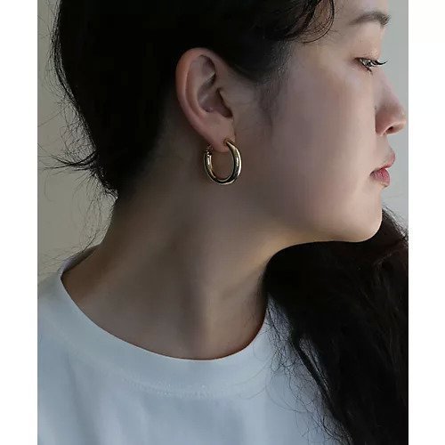【コレカラ/collecala】の中空ビッグフープピアス 人気、トレンドファッション・服の通販 founy(ファニー) 　ファッション　Fashion　レディースファッション　WOMEN　シンプル　Simple　ビッグ　Big　フープ　Hoop　other-3|ID: prp329100004452991 ipo3291000000031254248
