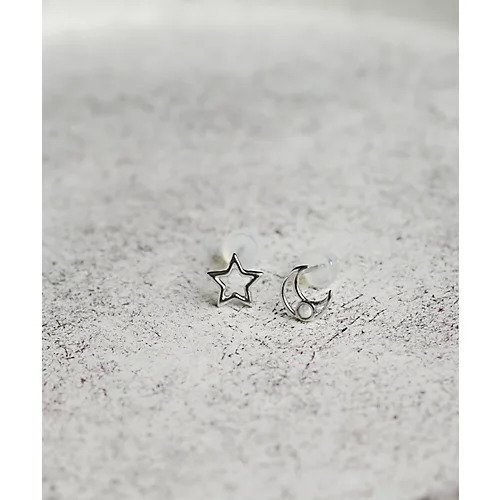 【コレカラ/collecala】の[silver925]月と星のピアス〈金属アレルギー対応〉 インテリア・キッズ・メンズ・レディースファッション・服の通販 founy(ファニー) 　ファッション　Fashion　レディースファッション　WOMEN　おすすめ　Recommend　イヤーカフ　Ear Cuff　オケージョン　Occasion　シルバー　Silver　シンプル　Simple　ポーチ　Pouch　シルバー|ID: prp329100004452992 ipo3291000000031156256