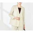 【ノーリーズ/NOLLEY'S】の《セットアップ対応》ウォッシャブルドライトロピカルノーカラーダブルジャケット ベージュ|ID: prp329100004452995 ipo3291000000031156269