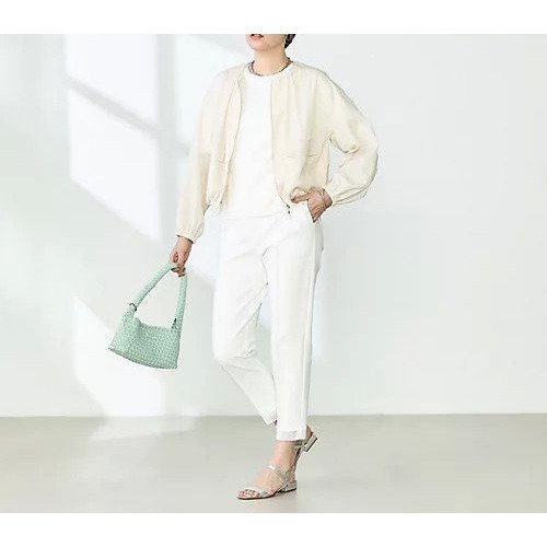 【ノーリーズ/NOLLEY'S】のウォッシャブルブライトローンショートブルゾン 人気、トレンドファッション・服の通販 founy(ファニー) 　ファッション　Fashion　レディースファッション　WOMEN　アウター　Coat Outerwear　ブルゾン　Blouson/Jackets　2025年　2025　2025春夏・S/S　Ss,Spring/Summer,2025　ウォッシャブル　Washable　ドローコード　Draw Cord　フォルム　Form　ブルゾン　Blouson　旅行　Travel　軽量　Lightweight　other-2|ID: prp329100004452998 ipo3291000000031713702