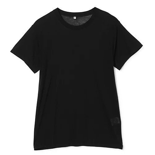 【ベースレンジ/Baserange】のTEE SHIRT インテリア・キッズ・メンズ・レディースファッション・服の通販 founy(ファニー) 　ファッション　Fashion　レディースファッション　Fashion for Women　トップス・カットソー　Cut & Sew Tops　シャツ・ブラウス・オフィスカジュアル　Elegant Blouses & Button-Ups　2025年　2025　2025春夏・S/S　Spring/Summer 2025 SS25　シアー　Sheer, See-Through　バランス　Balance, Style Balance　半袖　Short Sleeve, Half Sleeve　洗える　Machine Washable　Black|ID: prp329100004454865 ipo3291000000034864284