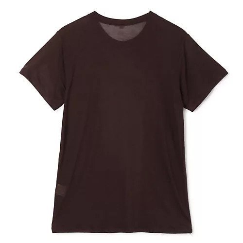 【ベースレンジ/Baserange】のTEE SHIRT 人気、トレンドファッション・服の通販 founy(ファニー) 　ファッション　Fashion　レディースファッション　Fashion for Women　トップス・カットソー　Cut & Sew Tops　シャツ・ブラウス・オフィスカジュアル　Elegant Blouses & Button-Ups　2025年　2025　2025春夏・S/S　Spring/Summer 2025 SS25　シアー　Sheer, See-Through　バランス　Balance, Style Balance　半袖　Short Sleeve, Half Sleeve　洗える　Machine Washable　other-2|ID: prp329100004454865 ipo3291000000034864287
