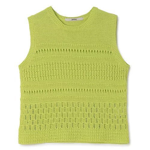 【ペレック/pelleq】のvarious pattern sleeveless インテリア・キッズ・メンズ・レディースファッション・服の通販 founy(ファニー) 　ファッション　Fashion　レディースファッション　WOMEN　トップス・カットソー　Tops/Tshirt　2025年　2025　2025春夏・S/S　Ss,Spring/Summer,2025　イタリア　Italy　ノースリーブ　No Sleeve　パフォーマンス　Performance　洗える　Washable　lime|ID: prp329100004454880 ipo3291000000032399991