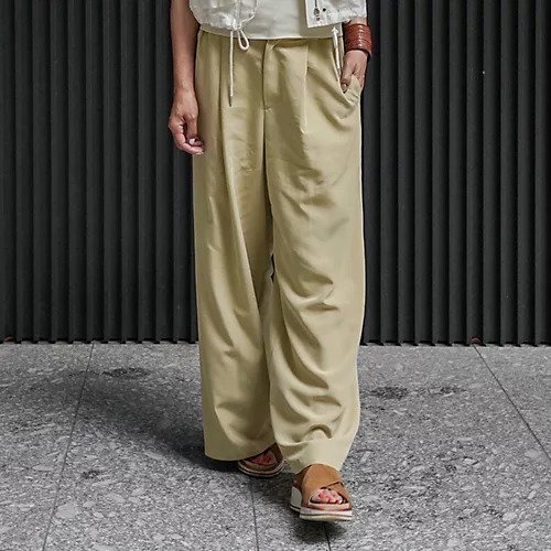 【エムセブンデイズ/M7days】の【高園あずささんコラボ】フィブリルタック入りとろみワイドパンツ 人気、トレンドファッション・服の通販 founy(ファニー) ファッション Fashion レディースファッション Fashion for Women パンツ Pants & Trousers 洗える Machine Washable コラボ Collaboration, Collab スマート Smart, Elegant とろみ Fluid, Flowy Fabric ドレープ Drape, Draping Fabric フロント Front, Front Design ボトム Bottoms, Lower Wear ワイド Wide, Wide Fit おすすめ Recommended / Our Picks 夏 Summer エレガント 上品 Elegant other-2|ID: prp329100004454890 ipo3291000000034628233