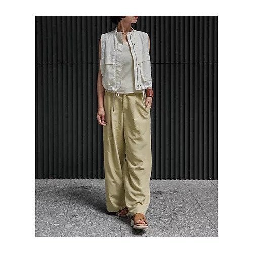 【エムセブンデイズ/M7days】の【高園あずささんコラボ】フィブリルタック入りとろみワイドパンツ 人気、トレンドファッション・服の通販 founy(ファニー) ファッション Fashion レディースファッション Fashion for Women パンツ Pants & Trousers 洗える Machine Washable コラボ Collaboration, Collab スマート Smart, Elegant とろみ Fluid, Flowy Fabric ドレープ Drape, Draping Fabric フロント Front, Front Design ボトム Bottoms, Lower Wear ワイド Wide, Wide Fit おすすめ Recommended / Our Picks 夏 Summer エレガント 上品 Elegant other-3|ID: prp329100004454890 ipo3291000000034735993