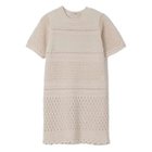 【ペレック/pelleq】のvarious pattersn knit dress ecru|ID: prp329100004454895 ipo3291000000032525369