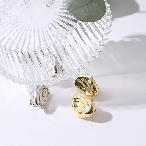 【ノーリーズ/NOLLEY'S】のニュアンスプレートイヤリング 人気、トレンドファッション・服の通販 founy(ファニー) 　ファッション　Fashion　レディースファッション　WOMEN　ジュエリー　Jewelry　リング　Rings　イヤリング　Earrings　イヤリング　Earrings　シルバー　Silver　プレート　Plate　モチーフ　Motif　other-2|ID: prp329100004454918 ipo3291000000031253970