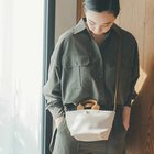 【トプカピ/TOPKAPI】のスコッチグレイン ネオレザー ショルダー付き ミニ トートバッグ プレーン クリーム|ID: prp329100004458527 ipo3291000000031209887