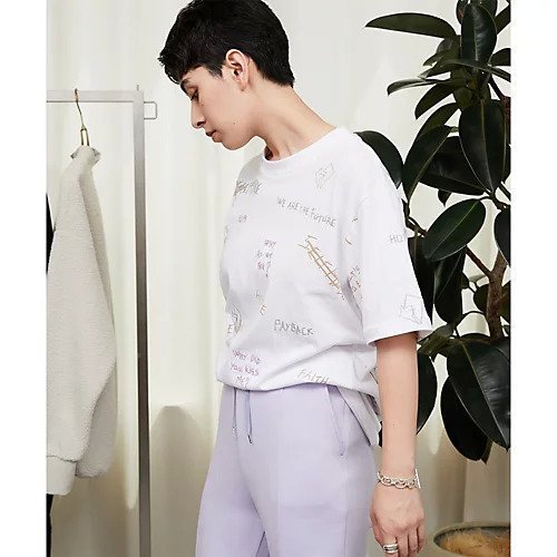 【ウィムガゼット/Whim Gazette】の【SELF MADE】エンブロイダリーT 人気、トレンドファッション・服の通販 founy(ファニー) 　ファッション　Fashion　レディースファッション　Fashion for Women　イタリア　Italy　エンブロイダリー　Embroidery Design　コレクション　Collection, Seasonal Line　ハンド　Hand, Handmade　フェミニン　Feminine, Girly　プリント　Print, Printed Pattern　メンズ　Men's, Menswear　ラグジュアリー　Luxury, Elegant　おすすめ　Recommended / Our Picks　other-3|ID: prp329100004458529 ipo3291000000031236809