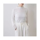 【ウィムガゼット/Whim Gazette】の【THE PAUSE】シャーリングハイネックプルオーバー 人気、トレンドファッション・服の通販 founy(ファニー) ファッション Fashion レディースファッション WOMEN トップス・カットソー Tops/Tshirt プルオーバー Pullover ヴィンテージ Vintage カットソー Cut And Sew グラデーション Gradation シアー Sheer シャーリング Shirring ジャケット Jacket スウェット Sweat ハイネック High Neck フィット Fit ベスト Vest ロング Long ワーク Work エレガント 上品 Elegant thumbnail オフホワイト|ID: prp329100004458541 ipo3291000000031209932