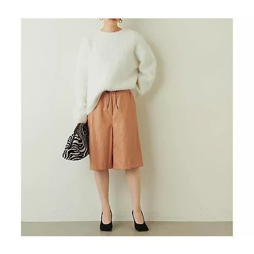 【ウィムガゼット/Whim Gazette】の【ERIKA CAVALLINI】エコレザーハーフパンツ 人気、トレンドファッション・服の通販 founy(ファニー) 　ファッション　Fashion　レディースファッション　WOMEN　パンツ　Pants　ハーフ / ショートパンツ　Short Pants　イタリア　Italy　クラシカル　Classical　コレクション　Collection　トレンド　Trend　ハーフ　Half　フェイクレザー　Faux Leather　フロント　Front　リアル　Real　エレガント 上品　Elegant　other-2|ID: prp329100004458547 ipo3291000000031236844