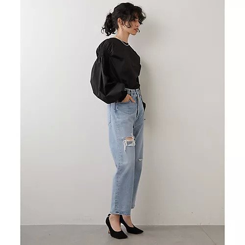 【ウィムガゼット/Whim Gazette】の【AGOLDE】90 s CROPデニム 人気、トレンドファッション・服の通販 founy(ファニー) 　ファッション　Fashion　レディースファッション　Fashion for Women　ヴィンテージ　Vintage Style　クラシカル　Classical, Vintage-Inspired　クラシック　Classic, Timeless Style　ストレッチ　Stretch, Stretchy Fabric　ストレート　Straight, Straight Cut　ダメージ　Distressed, Destroyed　デニム　Denim, Jeans Material　トレンド　Trend, Trending Now　ファブリック　Fabric, Textile　フェミニン　Feminine, Girly　フロント　Front, Front Design　おすすめ　Recommended / Our Picks　エレガント 上品　Elegant　other-3|ID: prp329100004458552 ipo3291000000031236855