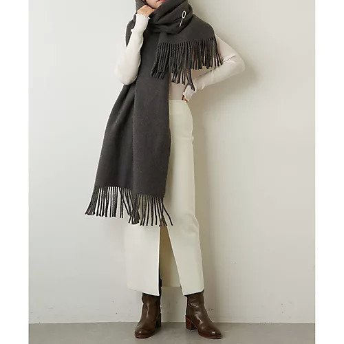 【ウィムガゼット/Whim Gazette】の【ASAUCE MELER】別注ブローチ付スポンディッシュストール3 人気、トレンドファッション・服の通販 founy(ファニー) 　ファッション　Fashion　レディースファッション　Fashion for Women　グラデーション　Gradient, Ombre　コイン　Coin, Coin Design　ジュエリー　Jewelry, Accessories　ストール　Stole, Wrap　スペシャル　Special, Limited Edition　定番　Standard, Basic Item　ネックレス　Necklace, Pendant Necklace　人気　Popular, Best Seller　ブローチ　Brooch, Pin Brooch　別注　Limited Edition, Custom Order　モチーフ　Motif, Design Theme　ロマンティック　Romantic, Feminine Style　other-3|ID: prp329100004458598 ipo3291000000031236948