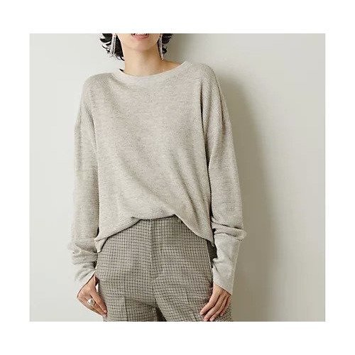 【ウィムガゼット/Whim Gazette】のエルボパッチプルオーバー 人気、トレンドファッション・服の通販 founy(ファニー) 　ファッション　Fashion　レディースファッション　Fashion for Women　トップス・カットソー　Cut & Sew Tops　カジュアルプルオーバー・ニットトップス　Pullovers & Knit Tops / Casual Pullovers　シンプル　Simple, Minimal　フロント　Front, Front Design　ボトム　Bottoms, Lower Wear　メランジ　Melange, Mixed Yarn　ワッフル　Waffle, Waffle Knit　2022年　2022　2022 春夏 S/S　Spring/Summer 2022 SS22　 other-1|ID: prp329100004458623 ipo3291000000031210126