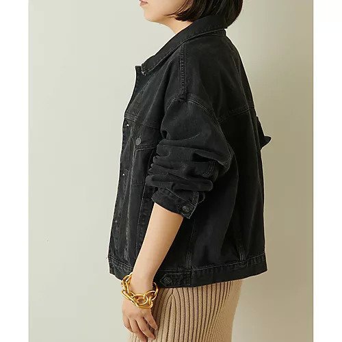 【ウィムガゼット/Whim Gazette】の【AGOLDE】CHARLIデニムジャケット(BK) 人気、トレンドファッション・服の通販 founy(ファニー) 　ファッション　Fashion　レディースファッション　WOMEN　アウター　Coat Outerwear　ジャケット　Jackets　デニムジャケット　Denim Jackets　ヴィンテージ　Vintage　クラシック　Classic　ジャケット　Jacket　ストレッチ　Stretch　デニム　Denim　トレンド　Trend　ファブリック　Fabric　other-2|ID: prp329100004458631 ipo3291000000031237013
