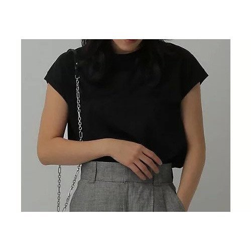 【カオス/Chaos】のCRアームレットT インテリア・キッズ・メンズ・レディースファッション・服の通販 founy(ファニー) ファッション Fashion レディースファッション Fashion for Women フレンチ French, French Style ラウンド Round, Round Neck 夏 Summer 春 Spring S/S・春夏 SS, Spring/Summer, Warm Season 洗える Machine Washable ブラック|ID: prp329100004458653 ipo3291000000036025437