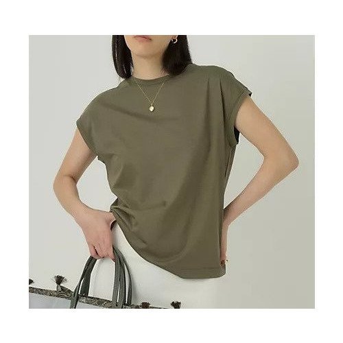 【カオス/Chaos】のCRアームレットT インテリア・キッズ・メンズ・レディースファッション・服の通販 founy(ファニー) ファッション Fashion レディースファッション Fashion for Women フレンチ French, French Style ラウンド Round, Round Neck 夏 Summer 春 Spring S/S・春夏 SS, Spring/Summer, Warm Season 洗える Machine Washable オリーブ|ID: prp329100004458653 ipo3291000000036025446