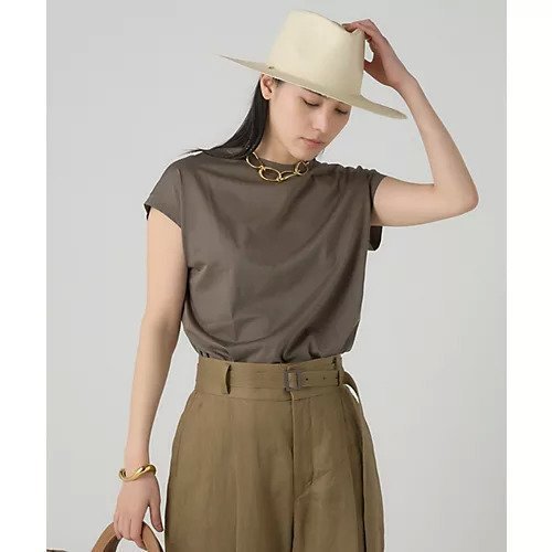 【カオス/Chaos】のCRアームレットT インテリア・キッズ・メンズ・レディースファッション・服の通販 founy(ファニー) ファッション Fashion レディースファッション Fashion for Women フレンチ French, French Style ラウンド Round, Round Neck 夏 Summer 春 Spring S/S・春夏 SS, Spring/Summer, Warm Season 洗える Machine Washable スモーク|ID: prp329100004458653 ipo3291000000036025448