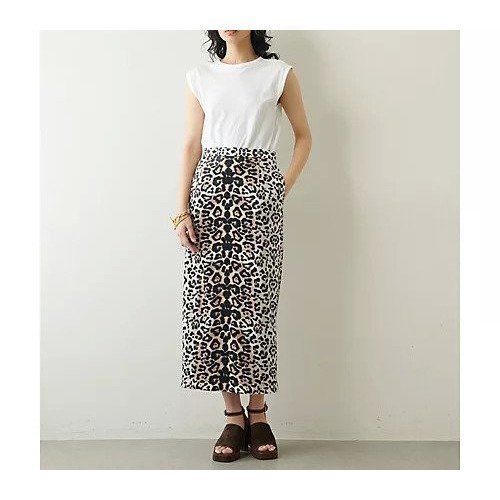 【ウィムガゼット/Whim Gazette】のレオパードベロアスカート 人気、トレンドファッション・服の通販 founy(ファニー) 　ファッション　Fashion　レディースファッション　WOMEN　スカート　Skirt　2022年　2022　2022 春夏 S/S　Ss,Spring/Summer,2022　おすすめ　Recommend　カットソー　Cut And Sew　クラッシュ　Crash　シンプル　Simple　ストレッチ　Stretch　タイトスカート　Tight Skirt　プリント　Print　ベロア　Velor　レオパード　Leopard　ロング　Long　エレガント 上品　Elegant　other-3|ID: prp329100004458668 ipo3291000000031237088