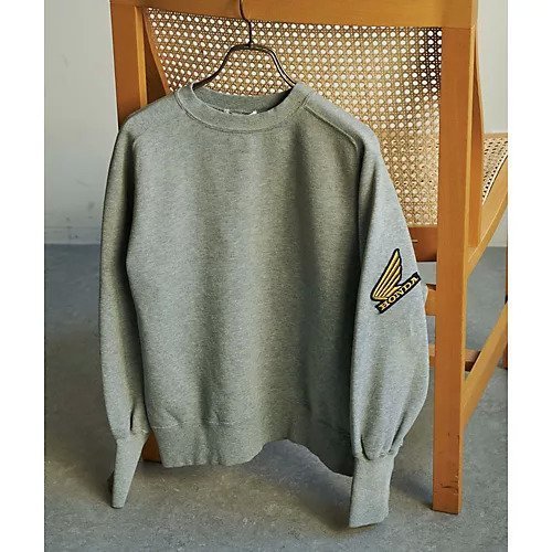 【ウィムガゼット/Whim Gazette】のワッペンSETスウェット3 インテリア・キッズ・メンズ・レディースファッション・服の通販 founy(ファニー) 　ファッション　Fashion　レディースファッション　Fashion for Women　トップス・カットソー　Cut & Sew Tops　レディースパーカー・カジュアルフーディー　Casual Hoodies & Sweatshirts　スウェット・クルーネックトップス　Sweatshirts & Crewnecks / Relaxed Fit Sweat Tops　ヴィンテージ　Vintage Style　吸水　Absorbent, Quick-Dry　スウェット / スエット　Sweatshirt, Sweatwear　タオル　Towel, Bath Towel　定番　Standard, Basic Item　フェミニン　Feminine, Girly　ロング　Long, Long-Length　2022年　2022　2022 春夏 S/S　Spring/Summer 2022 SS22　おすすめ　Recommended / Our Picks　ダークグレー|ID: prp329100004458685 ipo3291000000031210324