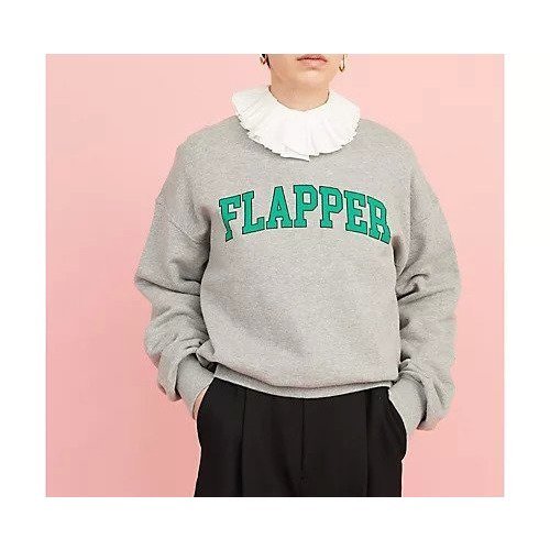 【ウィムガゼット/Whim Gazette】のロゴスウェット 人気、トレンドファッション・服の通販 founy(ファニー) 　ファッション　Fashion　レディースファッション　WOMEN　トップス・カットソー　Tops/Tshirt　パーカ　Sweats　スウェット　Sweat　2022年　2022　2022 春夏 S/S　Ss,Spring/Summer,2022　おすすめ　Recommend　フリル　Frills　プリント　Print　ループ　Loop　ヴィンテージ　Vintage　今季　This Season　定番　Standard　other-2|ID: prp329100004458686 ipo3291000000031237123