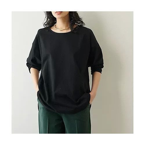 【ウィムガゼット/Whim Gazette】のロングスリーブTEE インテリア・キッズ・メンズ・レディースファッション・服の通販 founy(ファニー) https://founy.com/ ファッション Fashion レディースファッション Fashion for Women 2022年 2022 2022 春夏 S/S Spring/Summer 2022 SS22 インナー Innerwear カットソー Cut and Sewn Top シルケット Silket, Silky Cotton シンプル Simple, Minimal ジャケット Jacket, Outerwear スリーブ Sleeve, Long Sleeve / Short Sleeve トレンド Trend, Trending Now ベーシック Basic, Essential ボトム Bottoms, Lower Wear ロング Long, Long-Length エレガント 上品 Elegant |ID: prp329100004458689 ipo3291000000031210337