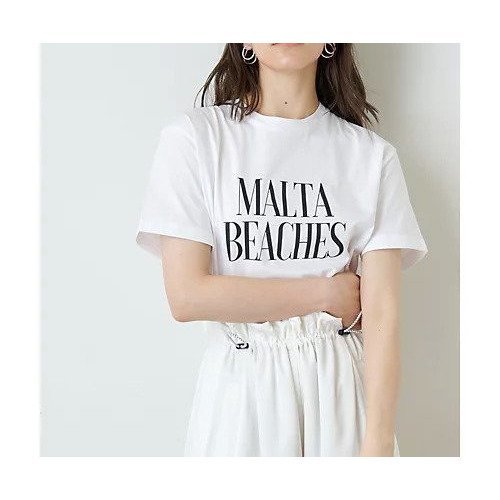 【ウィムガゼット/Whim Gazette】の【Cabana】MALTA-Tシャツ インテリア・キッズ・メンズ・レディースファッション・服の通販 founy(ファニー) 　ファッション　Fashion　レディースファッション　Fashion for Women　トップス・カットソー　Cut & Sew Tops　シャツ・ブラウス・オフィスカジュアル　Elegant Blouses & Button-Ups　ロングTシャツ・Tシャツ　Longline T-Shirts & Tees　インナー　Innerwear　春　Spring　コレクション　Collection, Seasonal Line　シンプル　Simple, Minimal　ジャケット　Jacket, Outerwear　スタンダード　Standard, Basic　ビーチ　Beach, Seaside　プリント　Print, Printed Pattern　ポケット　Pocket, Pocket Detail　モノトーン　Monotone, Black and White　リゾート　Resort, Vacation Style　2022年　2022　S/S・春夏　SS, Spring/Summer, Warm Season　2022 春夏 S/S　Spring/Summer 2022 SS22　夏　Summer　ホワイト|ID: prp329100004458716 ipo3291000000031210411