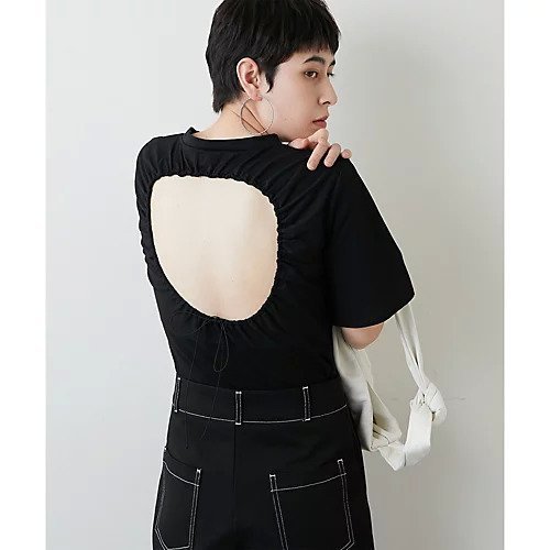 【ウィムガゼット/Whim Gazette】のバックシャンプルオーバー 人気、トレンドファッション・服の通販 founy(ファニー) 　ファッション　Fashion　レディースファッション　WOMEN　トップス・カットソー　Tops/Tshirt　プルオーバー　Pullover　バッグ　Bag　2022年　2022　2022 春夏 S/S　Ss,Spring/Summer,2022　ギャザー　Gather　コンパクト　Compact　ジャージー　Jersey　スタンド　Stand　ベーシック　Basic　ヴィンテージ　Vintage　 other-1|ID: prp329100004458729 ipo3291000000031210444
