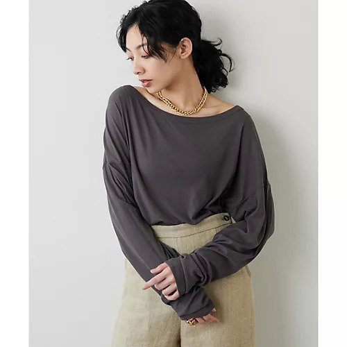 【ウィムガゼット/Whim Gazette】のシアーロングTEE インテリア・キッズ・メンズ・レディースファッション・服の通販 founy(ファニー) 　ファッション　Fashion　レディースファッション　Fashion for Women　2022年　2022　2022 春夏 S/S　Spring/Summer 2022 SS22　おすすめ　Recommended / Our Picks　インド　Indian Textile　キャミソール　Camisole, Spaghetti Strap Top　シアー　Sheer, See-Through　スリーブ　Sleeve, Long Sleeve / Short Sleeve　タンク　Tank Top, Sleeveless Top　デコルテ　Décolleté, Neckline　フィット　Fit, Slim Fit　ボトム　Bottoms, Lower Wear　ロング　Long, Long-Length　エレガント 上品　Elegant　今季　This Season, Current Season　チャコールグレー|ID: prp329100004458730 ipo3291000000031210448