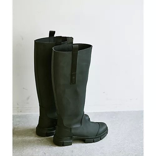 【ウィムガゼット/Whim Gazette】の【GANNI】ラバーロングブーツ 人気、トレンドファッション・服の通販 founy(ファニー) 　ファッション　Fashion　レディースファッション　WOMEN　カラフル　Colorful　キャップ　Cap　コレクション　Collection　今季　This Season　ストレート　Straight　定番　Standard　ニューヨーク　New York　ハーフ　Half　プリント　Print　ラバー　Rubber　ロング　Long　ロンドン　London　2022年　2022　2022 春夏 S/S　Ss,Spring/Summer,2022　おすすめ　Recommend　other-3|ID: prp329100004458741 ipo3291000000031237234