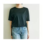 【ウィムガゼット/Whim Gazette】の【La nature linge】シアーハーフスリーブTEE ブラック|ID: prp329100004458743 ipo3291000000031210484