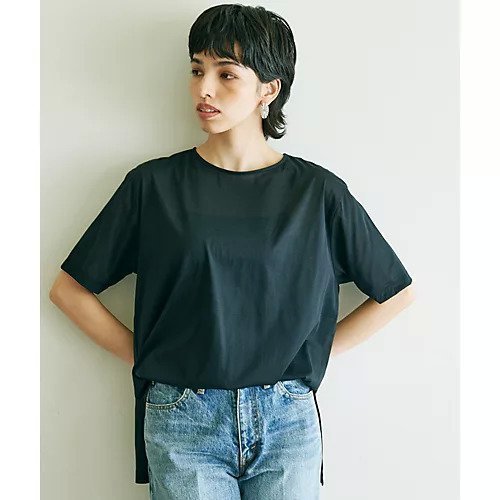 【ウィムガゼット/Whim Gazette】の【La nature linge】シアーハーフスリーブTEE 人気、トレンドファッション・服の通販 founy(ファニー) 　ファッション　Fashion　レディースファッション　Fashion for Women　インナー　Innerwear　シアー　Sheer, See-Through　ジャケット　Jacket, Outerwear　デコルテ　Décolleté, Neckline　半袖　Short Sleeve, Half Sleeve　2022年　2022　2022 春夏 S/S　Spring/Summer 2022 SS22　お家時間・ステイホーム　Stay Home / At Home　other-3|ID: prp329100004458743 ipo3291000000031237238