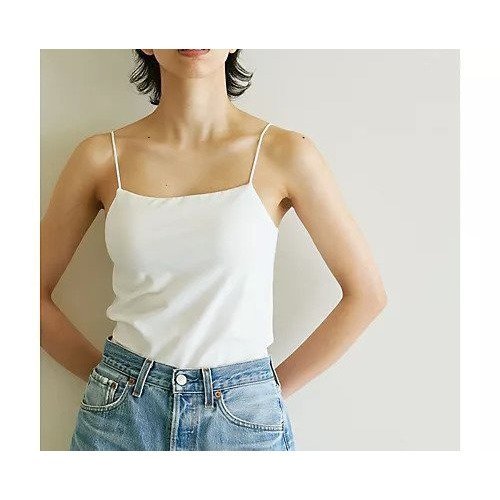 【ウィムガゼット/Whim Gazette】の【La nature linge】ベア天竺キャミソール インテリア・キッズ・メンズ・レディースファッション・服の通販 founy(ファニー) 　ファッション　Fashion　レディースファッション　Fashion for Women　トップス・カットソー　Cut & Sew Tops　キャミソール&ノースリーブ　Camisoles & Sleeveless Tops　インナー　Innerwear　キャミソール　Camisole, Spaghetti Strap Top　抗菌　Antibacterial, Bacteria-Resistant　スタンダード　Standard, Basic　トレンド　Trend, Trending Now　ラップ　Wrap, Wrap Design　2022年　2022　2022 春夏 S/S　Spring/Summer 2022 SS22　お家時間・ステイホーム　Stay Home / At Home　オフホワイト|ID: prp329100004458744 ipo3291000000031210488