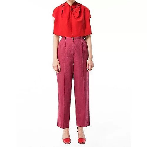 【クラネ/CLANE】のハイウエストパンツ 人気、トレンドファッション・服の通販 founy(ファニー) 　ファッション　Fashion　レディースファッション　WOMEN　パンツ　Pants　シューズ　Shoes　センター　Center　テーパード　Tapered　バランス　Balance　フラット　Flat　今季　This Season　other-2|ID: prp329100004458750 ipo3291000000031237251
