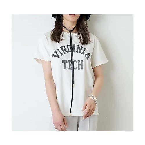 【ウィムガゼット/Whim Gazette】の【REMI RELIEF】別注ロゴTシャツ インテリア・キッズ・メンズ・レディースファッション・服の通販 founy(ファニー) 　ファッション　Fashion　レディースファッション　Ladies' Fashion Online　トップス・カットソー　Tops/Tshirt　シャツ/ブラウス　Shirts/Blouses　ロング / Tシャツ　T-Shirts　アメリカン　American　ヴィンテージ　Vintage　スタンダード　Standard　スペシャル　Special　ダメージ　Damage　フロント　Front　プリント　Print　ベーシック　Basic　ボトム　Bottom　別注　Special Order　ランダム　Random　2022年　2022　2022 春夏 S/S　Ss,Spring/Summer,2022　おすすめ　Recommend　オフホワイト|ID: prp329100004458751 ipo3291000000031210504