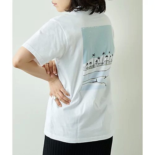 【ウィムガゼット/Whim Gazette】の【three dots】プリントTEE 人気、トレンドファッション・服の通販 founy(ファニー) 　ファッション　Fashion　レディースファッション　Fashion for Women　イラスト　Illustration　カットソー　Cut and Sewn Top　グラフィック　Graphic, Graphic Design　シンプル　Simple, Minimal　スタンダード　Standard, Basic　人気　Popular, Best Seller　バランス　Balance, Style Balance　フィット　Fit, Slim Fit　フロント　Front, Front Design　プリント　Print, Printed Pattern　ボトム　Bottoms, Lower Wear　半袖　Short Sleeve, Half Sleeve　2022年　2022　2022 春夏 S/S　Spring/Summer 2022 SS22　 other-1|ID: prp329100004458757 ipo3291000000031210526