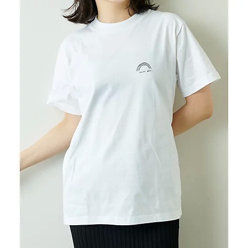 【ウィムガゼット/Whim Gazette】の【three dots】プリントTEE 人気、トレンドファッション・服の通販 founy(ファニー) 　ファッション　Fashion　レディースファッション　Fashion for Women　イラスト　Illustration　カットソー　Cut and Sewn Top　グラフィック　Graphic, Graphic Design　シンプル　Simple, Minimal　スタンダード　Standard, Basic　人気　Popular, Best Seller　バランス　Balance, Style Balance　フィット　Fit, Slim Fit　フロント　Front, Front Design　プリント　Print, Printed Pattern　ボトム　Bottoms, Lower Wear　半袖　Short Sleeve, Half Sleeve　2022年　2022　2022 春夏 S/S　Spring/Summer 2022 SS22　other-2|ID: prp329100004458757 ipo3291000000031237265