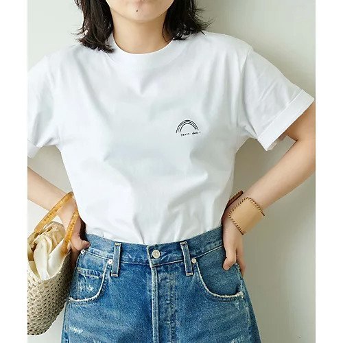 【ウィムガゼット/Whim Gazette】の【three dots】プリントTEE 人気、トレンドファッション・服の通販 founy(ファニー) ファッション Fashion レディースファッション Fashion for Women イラスト Illustration カットソー Cut and Sewn Top グラフィック Graphic, Graphic Design シンプル Simple, Minimal スタンダード Standard, Basic 人気 Popular, Best Seller バランス Balance, Style Balance フィット Fit, Slim Fit フロント Front, Front Design プリント Print, Printed Pattern ボトム Bottoms, Lower Wear 半袖 Short Sleeve, Half Sleeve 2022年 2022 2022 春夏 S/S Spring/Summer 2022 SS22 other-1|ID: prp329100004458758 ipo3291000000031210528