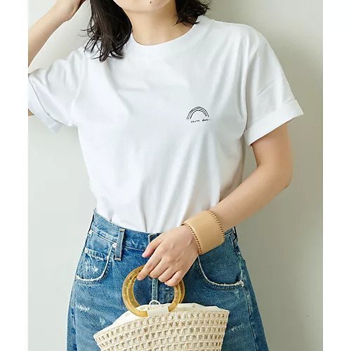 【ウィムガゼット/Whim Gazette】の【three dots】プリントTEE 人気、トレンドファッション・服の通販 founy(ファニー) ファッション Fashion レディースファッション Fashion for Women イラスト Illustration カットソー Cut and Sewn Top グラフィック Graphic, Graphic Design シンプル Simple, Minimal スタンダード Standard, Basic 人気 Popular, Best Seller バランス Balance, Style Balance フィット Fit, Slim Fit フロント Front, Front Design プリント Print, Printed Pattern ボトム Bottoms, Lower Wear 半袖 Short Sleeve, Half Sleeve 2022年 2022 2022 春夏 S/S Spring/Summer 2022 SS22 other-2|ID: prp329100004458758 ipo3291000000031237267