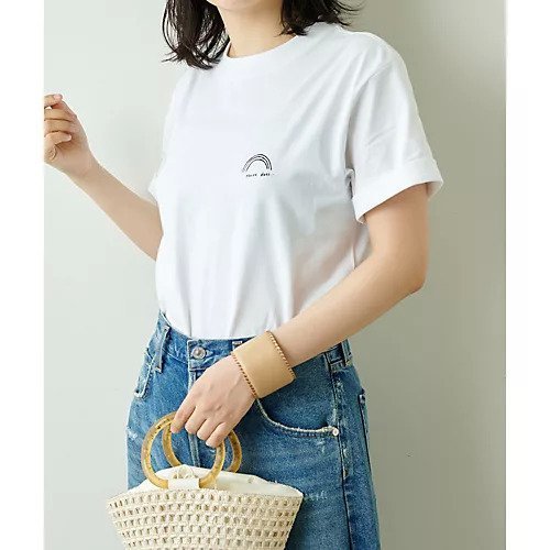 【ウィムガゼット/Whim Gazette】の【three dots】プリントTEE 人気、トレンドファッション・服の通販 founy(ファニー) ファッション Fashion レディースファッション Fashion for Women イラスト Illustration カットソー Cut and Sewn Top グラフィック Graphic, Graphic Design シンプル Simple, Minimal スタンダード Standard, Basic 人気 Popular, Best Seller バランス Balance, Style Balance フィット Fit, Slim Fit フロント Front, Front Design プリント Print, Printed Pattern ボトム Bottoms, Lower Wear 半袖 Short Sleeve, Half Sleeve 2022年 2022 2022 春夏 S/S Spring/Summer 2022 SS22 other-3|ID: prp329100004458758 ipo3291000000031237268