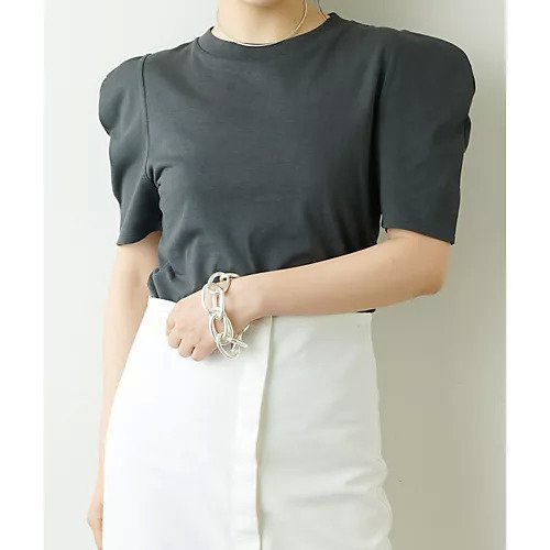 【ウィムガゼット/Whim Gazette】のスリーブコンシャスTシャツ インテリア・キッズ・メンズ・レディースファッション・服の通販 founy(ファニー) https://founy.com/ ファッション Fashion レディースファッション Fashion for Women トップス・カットソー Cut & Sew Tops シャツ・ブラウス・オフィスカジュアル Elegant Blouses & Button-Ups ロングTシャツ・Tシャツ Longline T-Shirts & Tees アクセサリー Fashion Accessories カットソー Cut and Sewn Top スタンダード Standard, Basic スリーブ Sleeve, Long Sleeve / Short Sleeve デニム Denim, Jeans Material トレンド Trend, Trending Now 半袖 Short Sleeve, Half Sleeve 2022年 2022 2022 春夏 S/S Spring/Summer 2022 SS22 夏 Summer |ID: prp329100004458801 ipo3291000000031210646