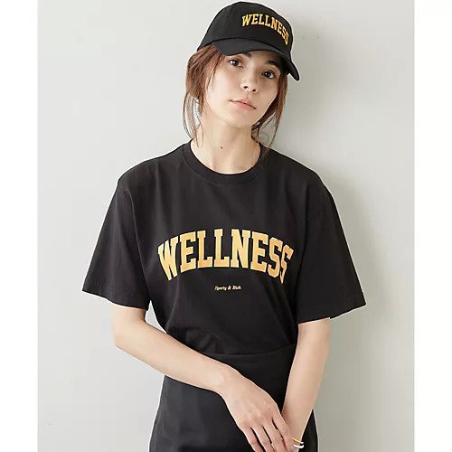 【ウィムガゼット/Whim Gazette】の【Sporty&Rich】WELLNESS Tシャツ インテリア・キッズ・メンズ・レディースファッション・服の通販 founy(ファニー) 　ファッション　Fashion　レディースファッション　WOMEN　トップス・カットソー　Tops/Tshirt　シャツ/ブラウス　Shirts/Blouses　ロング / Tシャツ　T-Shirts　イエロー　Yellow　シンプル　Simple　ジャージー　Jersey　スタイリッシュ　Stylish　スポーティ　Sporty　雑誌　Magazine　プリント　Print　半袖　Short Sleeve　2022年　2022　2022 春夏 S/S　Ss,Spring/Summer,2022　ブラック|ID: prp329100004458811 ipo3291000000031210676