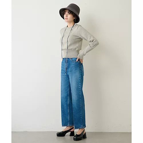 【ウィムガゼット/Whim Gazette】の【ai no de】ストレートデニム 人気、トレンドファッション・服の通販 founy(ファニー) 　ファッション　Fashion　レディースファッション　Fashion for Women　インディゴ　Indigo Denim　ストレート　Straight, Straight Cut　センター　Center, Center Line　テーパード　Tapered, Tapered Pants　デニム　Denim, Jeans Material　リアル　Real, Realistic　ルーズ　Loose, Oversized　ワイド　Wide, Wide Fit　2022年　2022　2022-2023秋冬・A/W　Autumn/Winter 2022–23 AW22–23　おすすめ　Recommended / Our Picks　エレガント 上品　Elegant　other-3|ID: prp329100004458840 ipo3291000000031237436