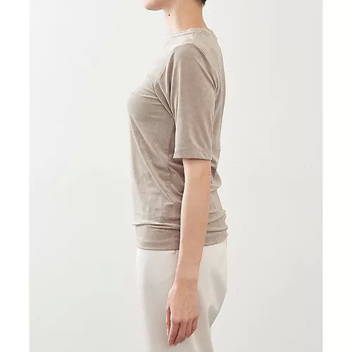 【ウィムガゼット/Whim Gazette】のベロアプルオーバー 人気、トレンドファッション・服の通販 founy(ファニー) 　ファッション　Fashion　レディースファッション　WOMEN　トップス・カットソー　Tops/Tshirt　プルオーバー　Pullover　ベロア　Velour　2022年　2022　2022-2023秋冬・A/W　Aw/Autumn/Winter//Fw/Fall-Winter/2022-2023　おすすめ　Recommend　カットソー　Cut And Sew　コンパクト　Compact　シンプル　Simple　ストレッチ　Stretch　フェミニン　Feminine　ベロア　Velor　ボトム　Bottom　other-3|ID: prp329100004458843 ipo3291000000031237442