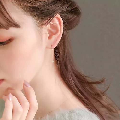 【フィービィー/phoebe】の【K10RG】リバーシブル2wayスウィングイヤリング 人気、トレンドファッション・服の通販 founy(ファニー) 　ファッション　Fashion　レディースファッション　Fashion for Women　ジュエリー　Jewelry　ファッションリング　Fashion Rings　イヤリング・フープ・ドロップタイプ　Hoop, Drop & Clip Earrings　アクセサリー　Fashion Accessories　イヤリング　Earrings　ジュエリー　Jewelry, Accessories　チェーン　Chain, Chain Strap　パール　Pearl, Pearl Accent　フロント　Front, Front Design　リバーシブル　Reversible, Two-Sided　ローズ　Rose, Rose Motif　エレガント 上品　Elegant　other-2|ID: prp329100004458900 ipo3291000000034114117