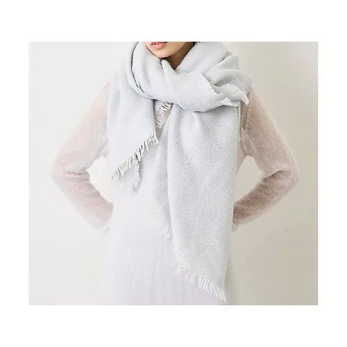 【ウィムガゼット/Whim Gazette】の【ASAUCE MELER】別注モヘヤウールスポンジストール 人気、トレンドファッション・服の通販 founy(ファニー) 　ファッション　Fashion　レディースファッション　Fashion for Women　軽量　Lightweight, Ultra Light　サマー　Summer, Summer Style　ストール　Stole, Wrap　人気　Popular, Best Seller　フリンジ　Fringe, Tassel　ベビー　Baby, Babywear　別注　Limited Edition, Custom Order　ロマンティック　Romantic, Feminine Style　ワッフル　Waffle, Waffle Knit　A/W・秋冬　Autumn/Winter　2022年　2022　2022-2023秋冬・A/W　Autumn/Winter 2022–23 AW22–23　エレガント 上品　Elegant　other-3|ID: prp329100004458905 ipo3291000000031237566